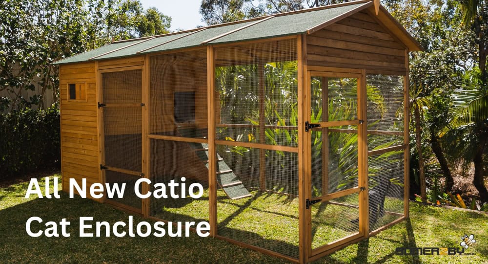 All New Catio – Cat Enclosure