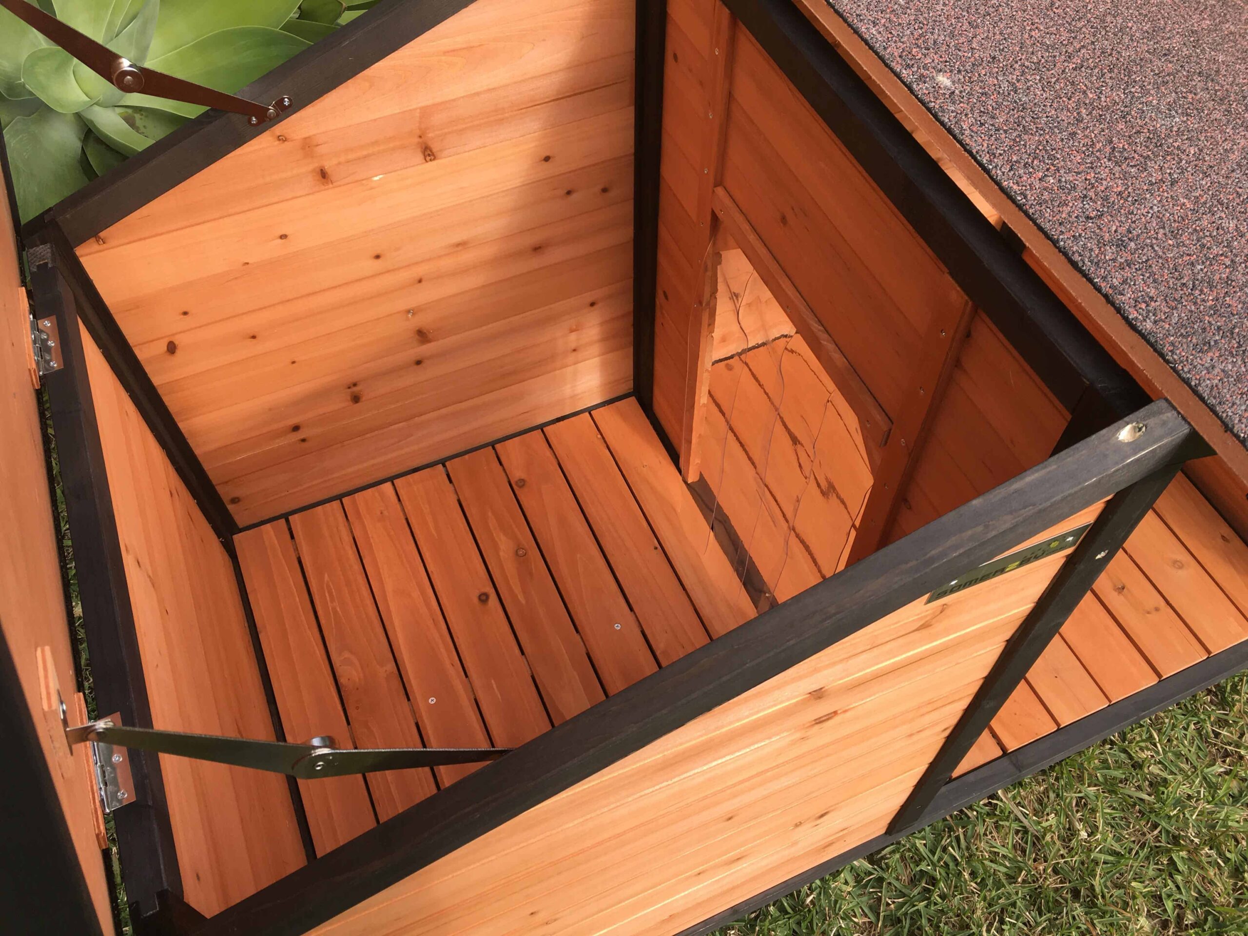 Top View of Interior Cubby