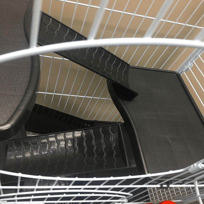 Secure Ramp so your Ferrets can run around