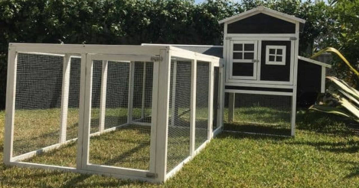 Charcoal Mansion and Run Package