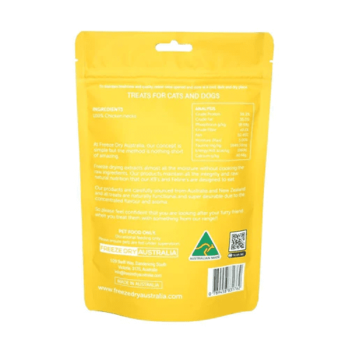 Chicken Necks 100g - Freeze Dried Australia