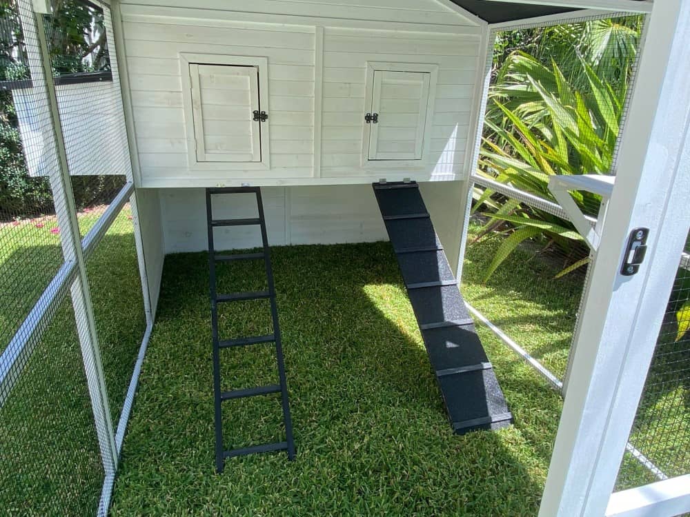 Castle Chicken Coop - Ramps