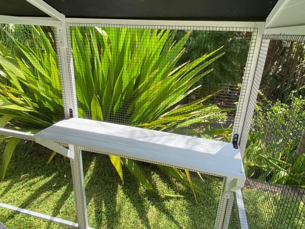 Castle Chicken Coop - Shelf