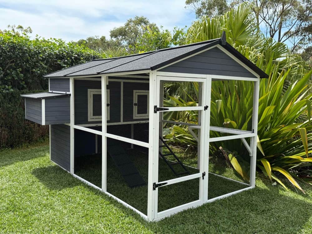 Grey Castle Chicken Coop