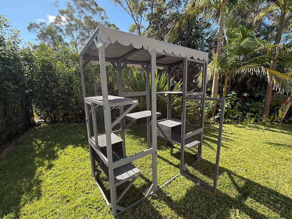 Condo Cat Enclosure - Larger door at front