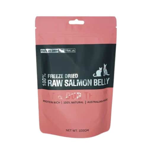 Freeze Dried Raw Salmon Bellies