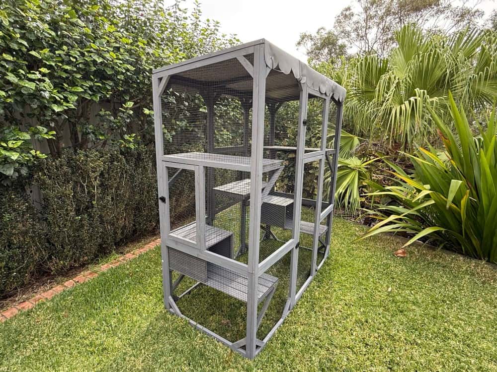 Somerzby Condo Cat Enclosure - Side View