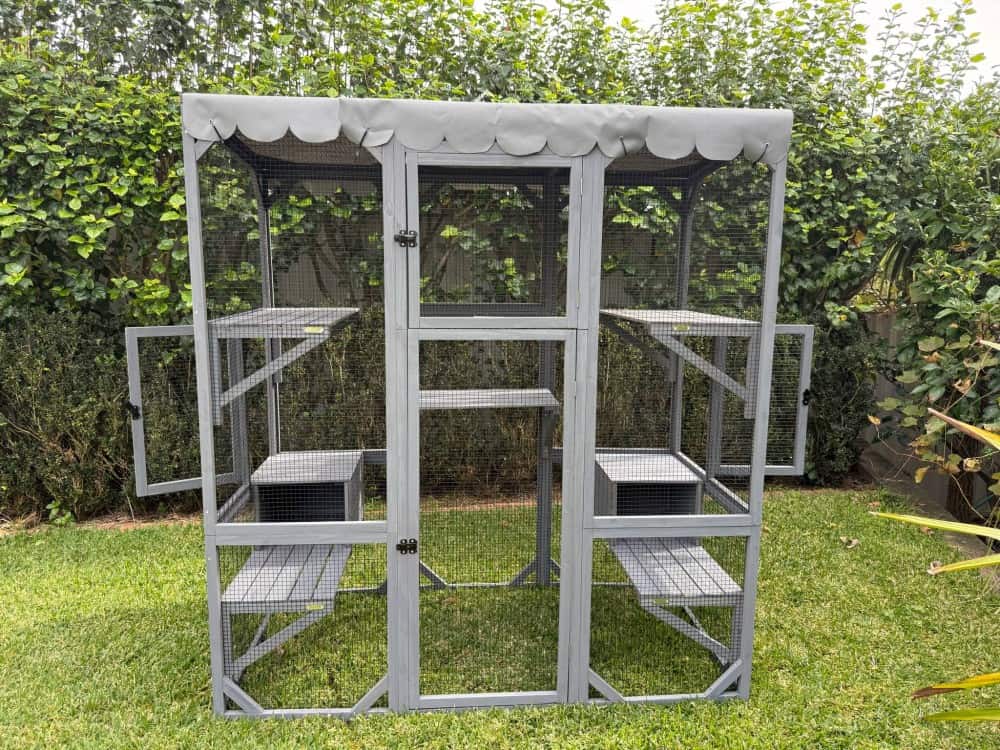 Somerzby Condo Ferret Enclosure - Side doors open