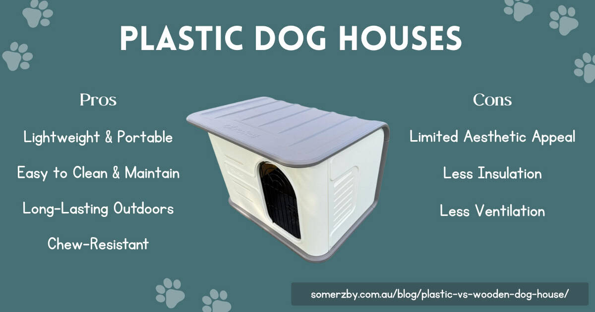 Plastic Dog Houses Pros and Cons