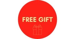 Free gift sticker