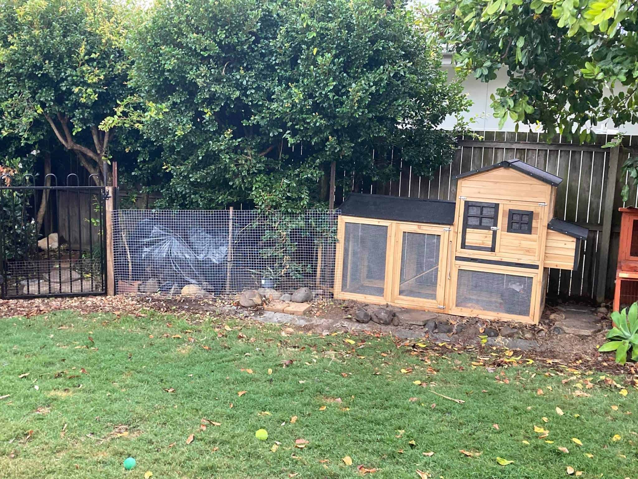 Deluxe Mansion in a customer's backyard