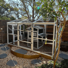 Mansion Coop inside Castle Run